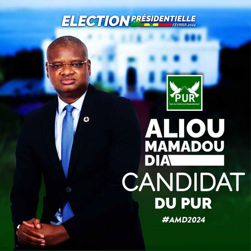 Image de Politique. Le Parti de l'Unité et du Rassemblement (PUR) a révélé son candidat pour l'élection présidentielle de février 2024. Il est question de Aliou Mamadou Dia. Le parti a salué le choix et exprimé son engagement pour une victoire dès le premier tour. Comment ce choix de candidat pourrait-il influencer la dynamique électorale au Sénégal et les résultats de l'élection présidentielle à venir ?